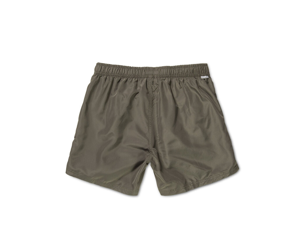 Luxe Swimshort solid BLACK FOREST MEDIUM 
