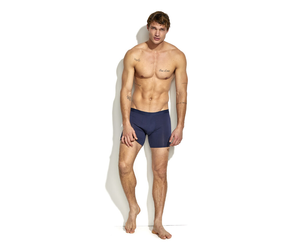 2pk EcoVero pouch boxer Navy X-LARGE