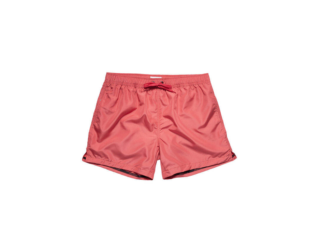 Luxe Swimshort solid CORAL XX-LARGE 