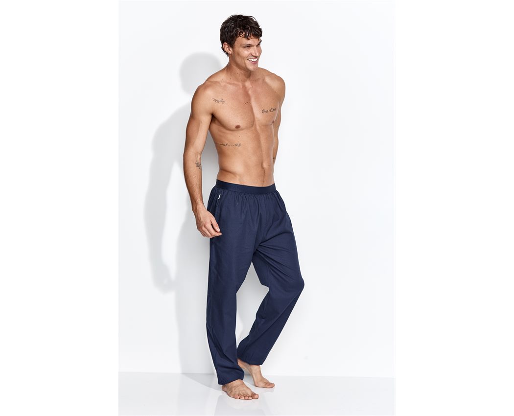 PE Pajama Solid Pant NAVY MEDIUM