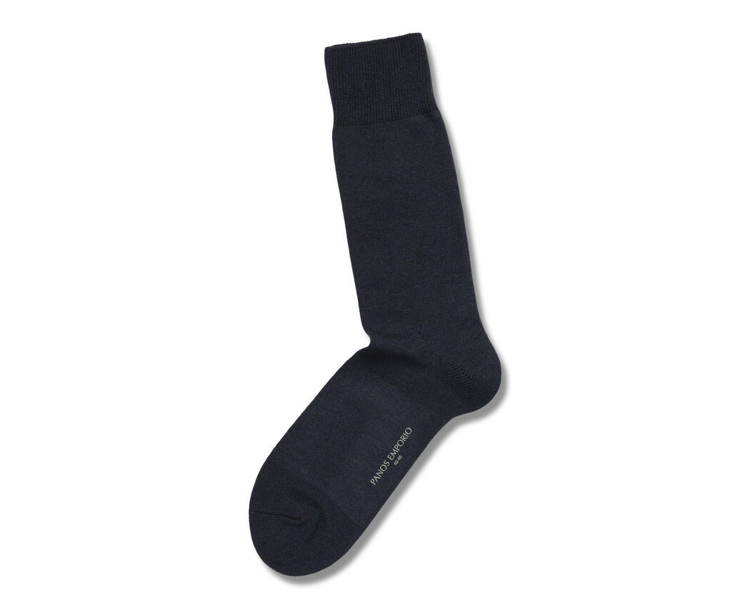3PK Carl Casual Flat Knit Navy One Size (40-46)