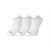 3pk Tech Tab Sneaker - Cotton Bamboo White 39-42 